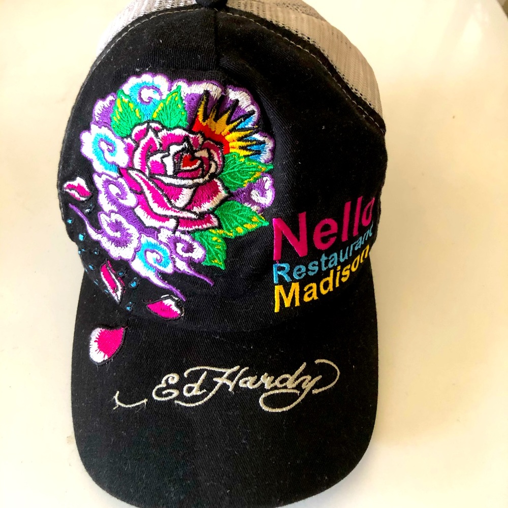 Ed Hardy 2000’s style “Nello Restaurant Madison)